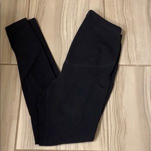 Black maternity leggings